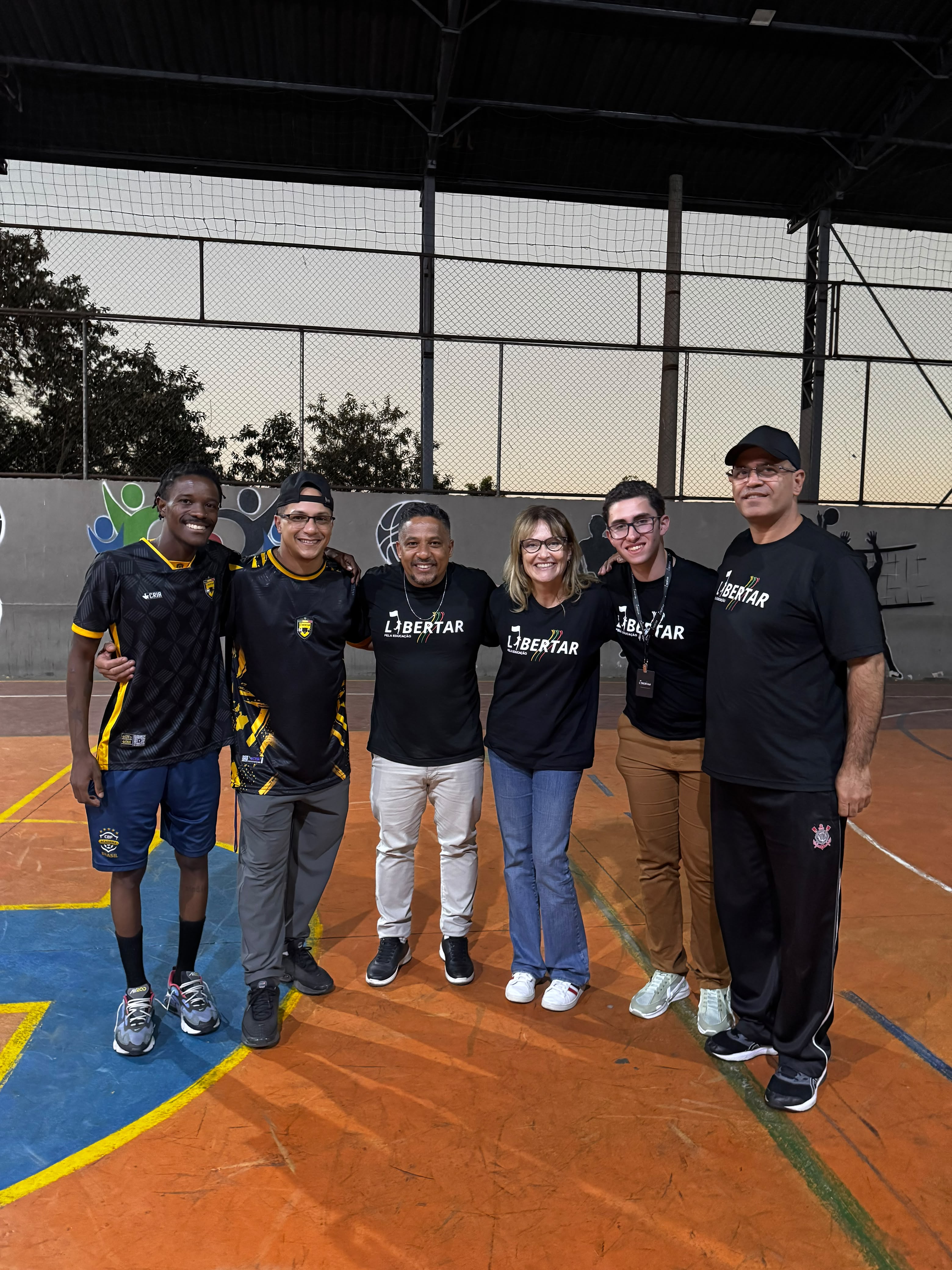 Visita de Chris Massis fortalece diálogo entre esporte e educação no Libertar